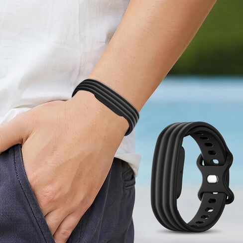 Silicone Band for Google Fitbit Air, Replacement Adjustable Sweatproof Strap for Fitbit Air Screenless Fitness Tracker, Fitness Running Sleep Tracking & Daily Wear Accessory in Kuwait