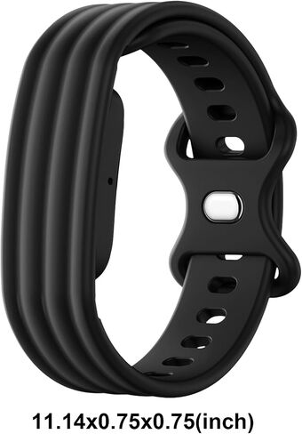 Silicone Band for Google Fitbit Air, Replacement Adjustable Sweatproof Strap for Fitbit Air Screenless Fitness Tracker, Fitness Running Sleep Tracking & Daily Wear Accessory in Kuwait