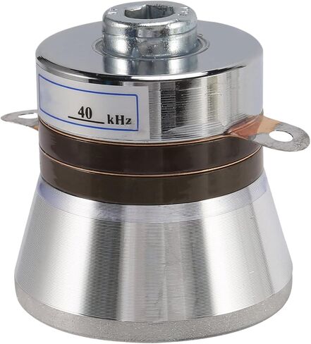KTELI 6X 60W 40KHz High Conversion Efficiency Ultrasonic Piezoelectric Transducer Cleaner High Performance Acoustic Components, Gray &Silver in Kuwait