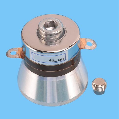 KTELI 6X 60W 40KHz High Conversion Efficiency Ultrasonic Piezoelectric Transducer Cleaner High Performance Acoustic Components, Gray &Silver in Kuwait