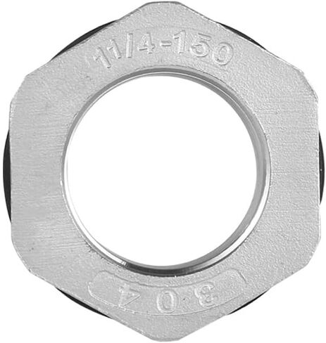 1pc 1/4" 3/8" 1/2" 3/4" 1" 2" BSP Female 316L 304 Stainless Steel Bulkhead Pipe Fitting Connector Coupler Water Tank Hole Drainer(316,1/4") in Kuwait