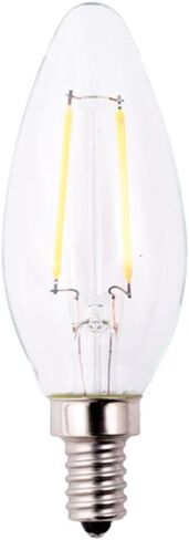 Ecosmart 60W يعادل خيوط B11 بيضاء ناعمة E12 Energy Star ومصباح إضاءة LED خافت (3 عبوات) in Kuwait