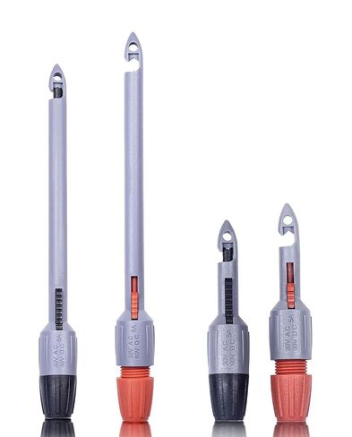 Wire Piercing Probe, 4 Pcs Insulation Piercing Clip Set with 2mm Banana Plug for Multimeter Voltage Voltmeter Thermometer Testing in Kuwait