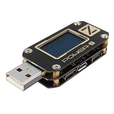 KM001 Power-Z USB تستر Type-C المصغّر USB الفولتميتر الرقمي QC 2.0 QC 3.0 PD الجهد الرقمي الحالي قوة البنك تستر in Kuwait