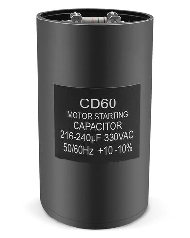 CPT1881 CPT00429 مكثف تشغيل المحرك ثنائي التشغيل مناسب لمحركات HVAC القياسية الأمريكية 216-240 MFD ± 6% التسامح 330VAC in Kuwait