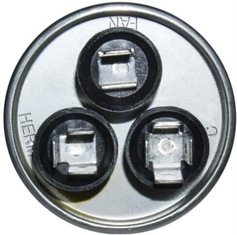 P291-3074R - 30 + 7.5 uF MFD x 440 VAC CBB65 Replacement Dual Capacitor Round # C43075R/97F9982 in Kuwait
