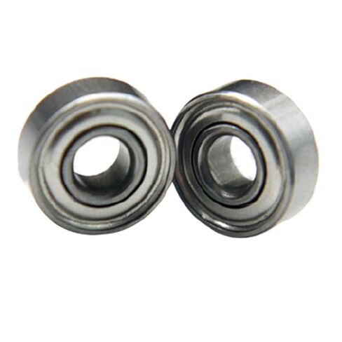 Unifizz غطاء حديدي محمل كروي محمل كروي ذو أخدود عميق 686ZZ 6x13x4mm Z1 محامل مشحمة مسبقًا للعجلات تطبيقات المحركات الكهربائية تحمل الصلب، فضي 2 قطعة in Kuwait