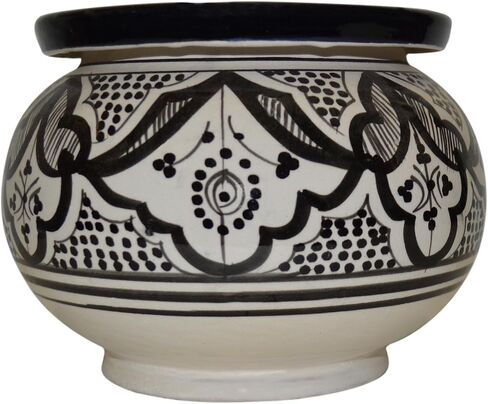 Ceramic Ashtrays Moroccan Handmade Smokeless Exquisite Large Glazes in Kuwait