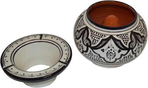 Ceramic Ashtrays Moroccan Handmade Smokeless Exquisite Large Glazes in Kuwait