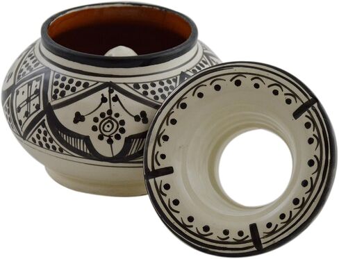 Ceramic Ashtrays Moroccan Handmade Smokeless Exquisite Large Glazes in Kuwait