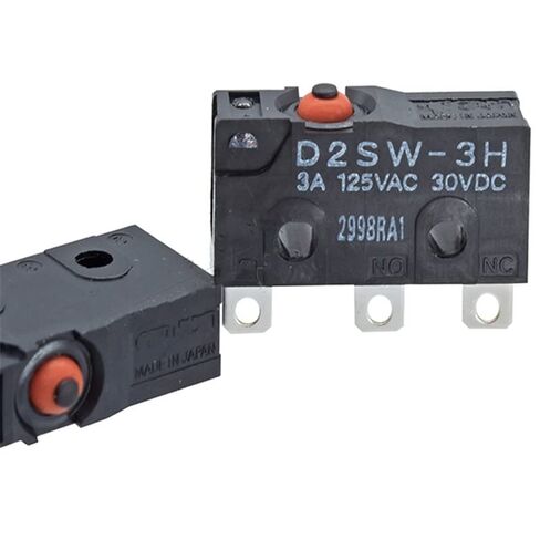 Switch 5PCS Touch Switch D2SW-3H Holding Brae Switch Sealed 3 Feet Micro Switch Waterproof and Dustproof 3A 125V in Kuwait