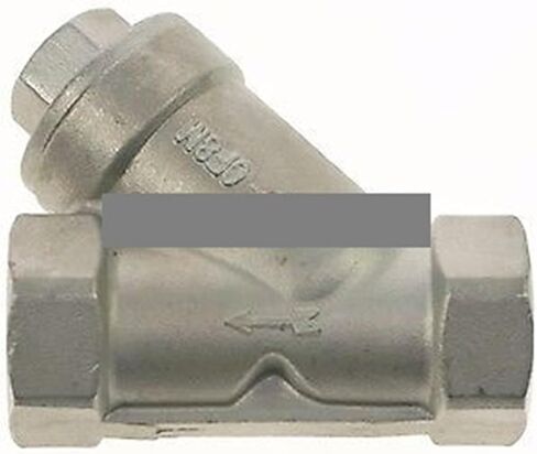 DN32 1-1/4" BSP Female Thread 304 Stainless Steel Inline Y Filter Strainer 229 PSI in Saudi Arabia