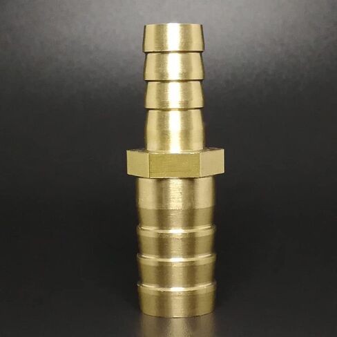 25mm Turn To 19mm 3/4" Hose Hosetail Straight Reducing Reducer Adapters Transfer Brass Pipe Fitting Water Gas Oil in Kuwait