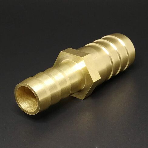 25mm Turn To 19mm 3/4" Hose Hosetail Straight Reducing Reducer Adapters Transfer Brass Pipe Fitting Water Gas Oil in Kuwait
