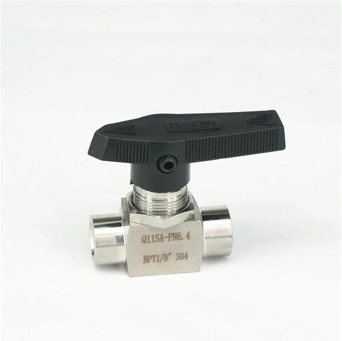 1/8" NPT Female Shut Off Ball Valve 304 Stainless Steel Bulkhead Water Gas Oil 915 PSI in Saudi Arabia