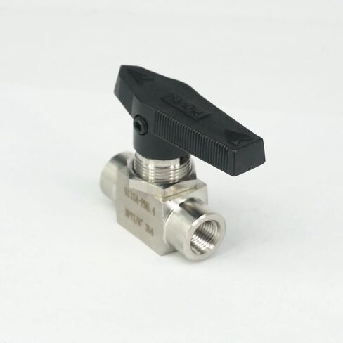 1/8" NPT Female Shut Off Ball Valve 304 Stainless Steel Bulkhead Water Gas Oil 915 PSI in Saudi Arabia