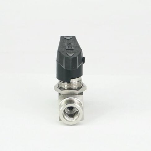 1/8" NPT Female Shut Off Ball Valve 304 Stainless Steel Bulkhead Water Gas Oil 915 PSI in Saudi Arabia