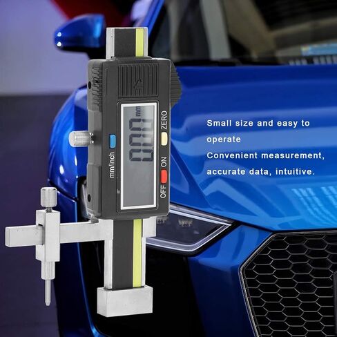 أداة فحص ثقب مسطرة العمق من الفولاذ المقاوم للصدأ قياس الأبعاد، خطوة الفجوة الرقمية C1 10P مسطرة فجوة الطائرة من الفولاذ المقاوم للصدأ 10 0.01 مم in Kuwait