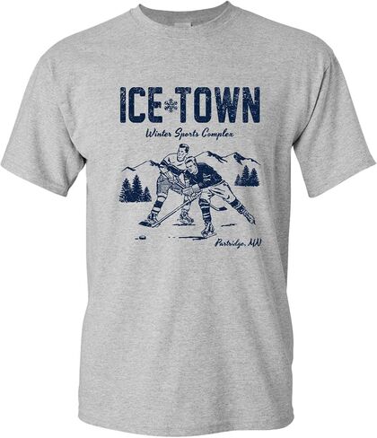 UGP Campus Apparel Ice Town - تي شيرت محاكاة ساخرة لمجمع الرياضات الشتوية التلفزيوني المضحك in Kuwait