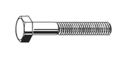 7/8"-14 x 4" Grade 8 Zinc Yellow UNF (Fine) Hex Head Cap Screws, 5 pk. in Kuwait