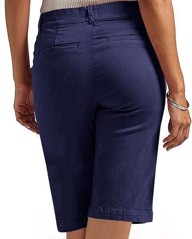 Bermuda Shorts for Women Trendy 2025 Casual Summer High Waisted Chino Shorts Straight Leg Hiking Vacation Outfits in Kuwait