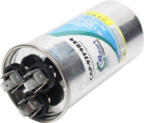 3 قطع بديلة لمكثف التشغيل الدائري المزدوج 35/5 MFD 370 فولت لـ Supco CD35/5X370R - CAP-97F9834، العلامة التجارية لمكونات UpStart in Kuwait