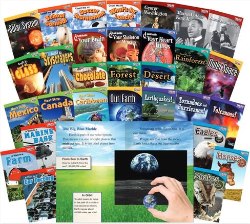 TIME FOR KIDS 2nd Grade Book Set (30 Unique Children’s Books) – An assortment of high-interest, non-fiction books that second grade kids will want to read! Includes mathematics, science, and social studies topics. Great for classroom or home use. in Kuwait