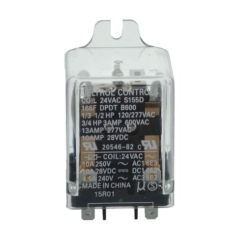 ميلر 006393 مرحل، Encl 24Vac Dpdt 10A/120Vac 8Pin شفة MTG in Kuwait