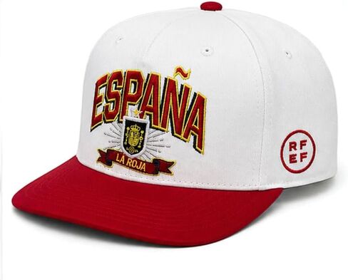 Spain National Football Team Soccer RFEF Two Tone Hat - White in Kuwait