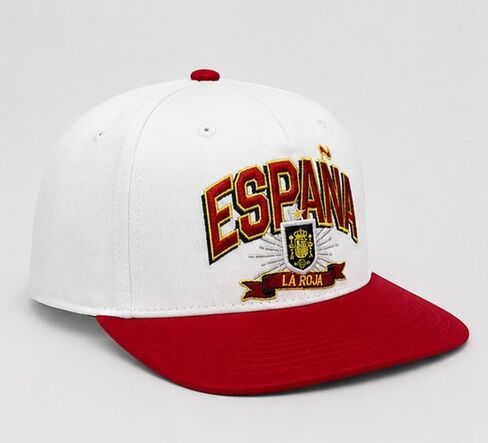 Spain National Football Team Soccer RFEF Two Tone Hat - White in Kuwait