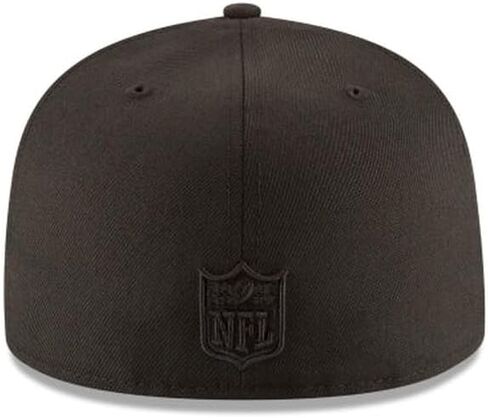 قبعة New Era NFL 59FIFTY Philadelphia Eagles باللون الأسود على مجموعة أصلية سوداء مناسبة لكرة القدم في الملعب in Kuwait