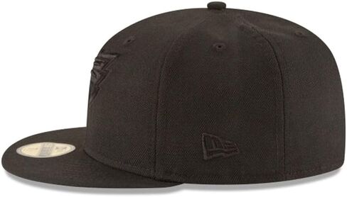 قبعة New Era NFL 59FIFTY Philadelphia Eagles باللون الأسود على مجموعة أصلية سوداء مناسبة لكرة القدم في الملعب in Kuwait