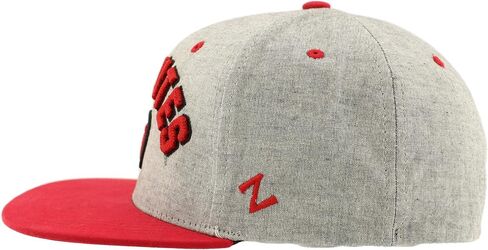 قبعة ZHATS Z11 ذات 6 ألواح Superstar Snapback - قبعة مسطحة NCAA، قبعة بيسبول قابلة للتعديل in Kuwait