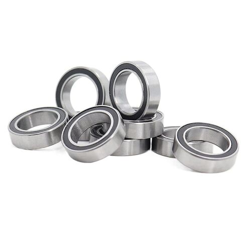 Small Sealed Steel Ball Bearing 6702RS 15 * 21 * 4 (mm) 10Pieces Bearing ABEC-7 Chrome Steel Ball Bearings with Black Rubber Seal in Kuwait