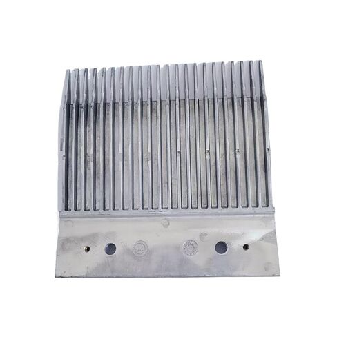 مشط السلالم المتحركة AL قطع غيار المصعد قطع غيار الرفع KM5002051H01 R3C L202.7mm W200mm Hole Space 99mm RHS 22T 202 * 200mm in Kuwait