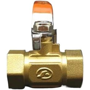 DN15 1/2" Female Square-Body Brass Ball Valve Water Gas With Handle in Kuwait