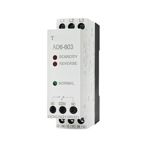 AD6-603 1NO 1NC مرحل حماية تسلسل المرحلة متعدد الوظائف AC200-500V مرحل الجهد المنخفض in Kuwait