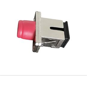 5pcs SC-FC Adapter Simplex Duplex Optical Fiber Coupler 2 Cores SM MM FTTH Connector Singlemode FC-SC(Blue) in Saudi Arabia