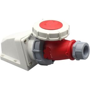 Socket IP67 Male Female Docking 3-core 4-core 5-Hole 16a 32A Aviation Connector Waterproof Industrial Plug(5-core16Aopensuit) in Kuwait