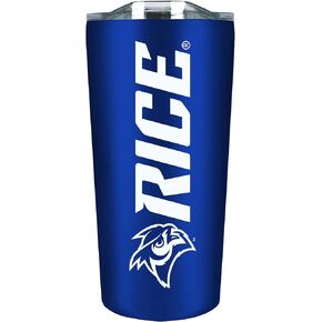 كوب The Fanatic Group Rice University Owls مزدوج الجدران ناعم الملمس، تصميم-1 - أزرق in Kuwait