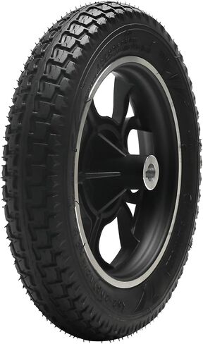 قطعتان 12 1/2 × 2 1/4 12.5 × 2.25 (62-203) مجموعة عجلات إطارات الكراسي المتحركة - إطار عجلة 12 بوصة، فتحة محور 17 مم - بديلة للسكوتر الكهربائي، الكرسي المتحرك، كرسي النقل، أجهزة التنقل in Kuwait