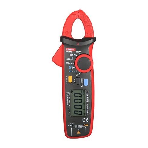 UNI-T UT211B 60A Mini Clamp Meter True RMS Data Retention LCD Backlight VFC Frequency Conversion Function Zero Measurement in Kuwait