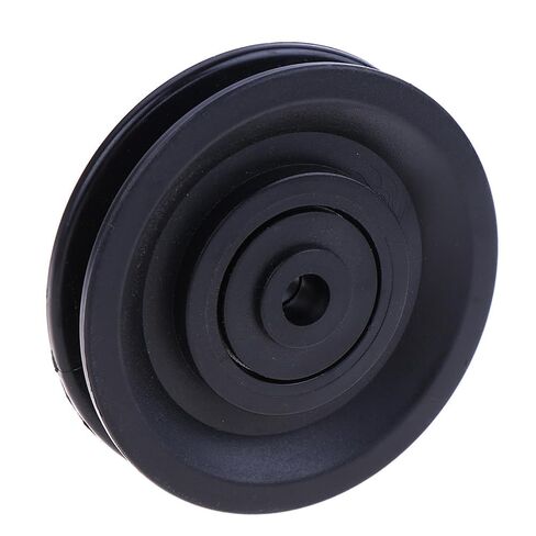 90mm Diameter Nylon Bearing Pulley Wheel Cable Gym Fitness Equipment Part in Kuwait
