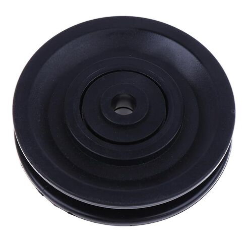 90mm Diameter Nylon Bearing Pulley Wheel Cable Gym Fitness Equipment Part in Kuwait