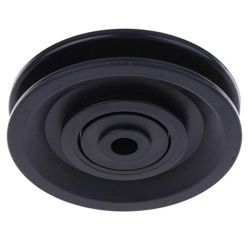 90mm Diameter Nylon Bearing Pulley Wheel Cable Gym Fitness Equipment Part in Kuwait