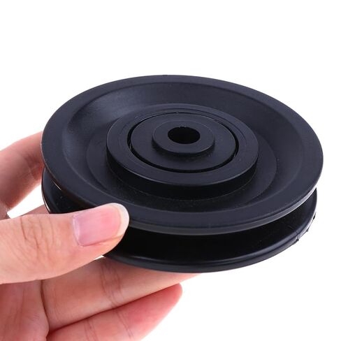90mm Diameter Nylon Bearing Pulley Wheel Cable Gym Fitness Equipment Part in Kuwait