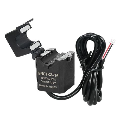 1 قطعة سبليت الأساسية الحالية QNCTK3-16 التيار المتناوب 10A 20A 30A 50A 100A الناتج 4 فولت 5 فولت 3.3 فولت سبليت الاستشعار الحالي محول المشبك CT (التيار المتناوب 20A ، إخراج تيار مستمر 5 فولت) in Kuwait