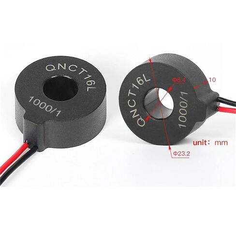 1pcs Ring Type Current Toroidal 10A 5mA 10A 10mA 20A 20mA 50A 25mA 100A 50mA ac ct Sensor Current Transducer(QNCT16L 1000-1) in Kuwait