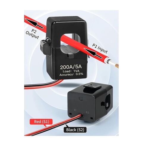Split core Current Transformer 50/5 100/5 150/5 200/5 AC Sensor transducer 100A 5A 200A(150A-5A) in Kuwait