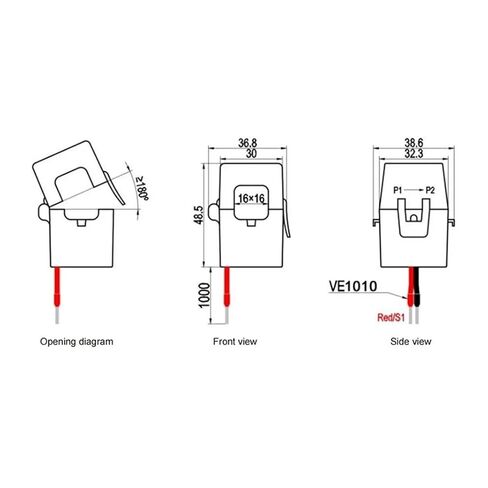 Split core Current Transformer 50/5 100/5 150/5 200/5 AC Sensor transducer 100A 5A 200A(150A-5A) in Kuwait
